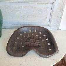 B2740 Alter Traktor Sitz | Schlepper Sitz aus Eisen um 1940 | Trecker