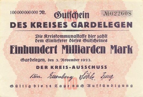 Gardelegen kreis 100 - kreis,
