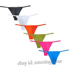 Men 4 Way Stretchy Micro Thong