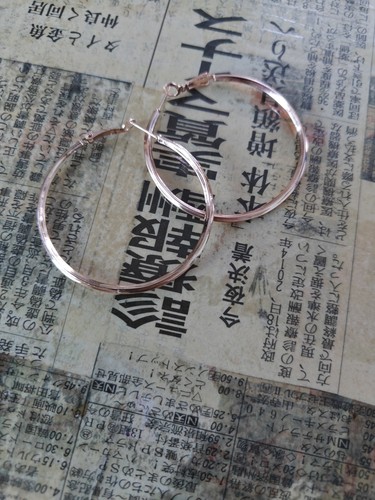 Ohringe creolen rosegold - ohringe,
