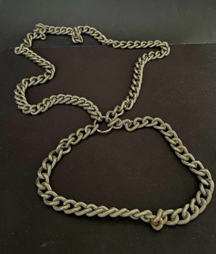 Hundehalsband aus metallkette - hundehalsband,