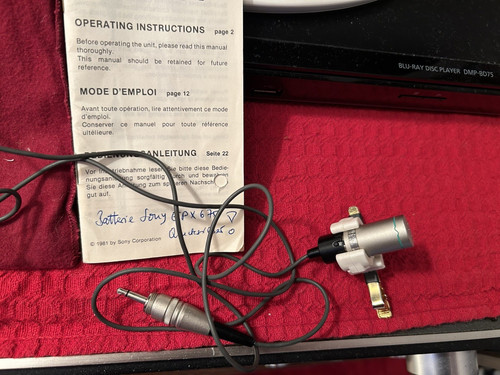 Sammlerstück sony ecm - sony, ecm-16t