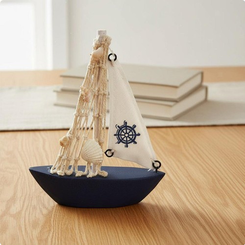 Holzsegelboot modell - holzsegelboot-modell, im