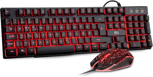 Gaming tastatur maus set rgb - maus,