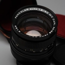 Carl Zeiss Jena PANCOLAR 1.8 / 80mm MC - M42 mount lens made in Germany