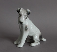 Porzellan Figur Hund Fox