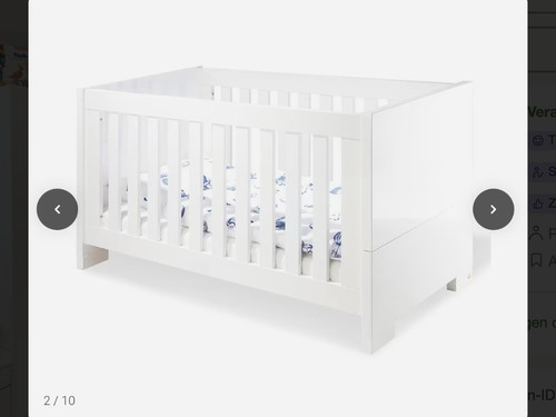 Babybett kinderbett sky von - kinderbett,