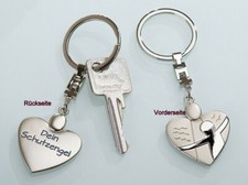 Gilde Schlüsselanhänger Schutzengel  "Dein Schutzengel" Metall ca. 10 cm L 51022