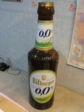 Bitburger Aufblasbare Flasche Werbeflasche Groß Vintage Sammler Selten