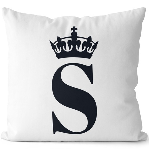Krone mit buchstabe - krone, s