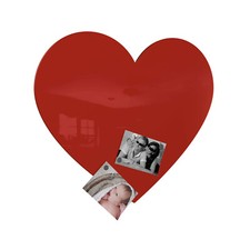 Herz Magnetwand Pinnwand Memoboard - XXL groß - Hochzeit Valentinstag Geburtstag