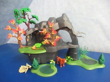 Steinzeit Höhle viele Feuer