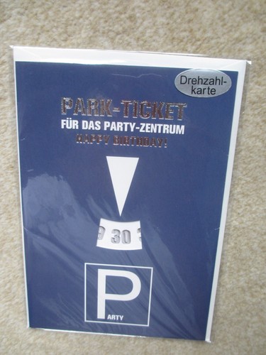 Park ticket für - park-ticket, das