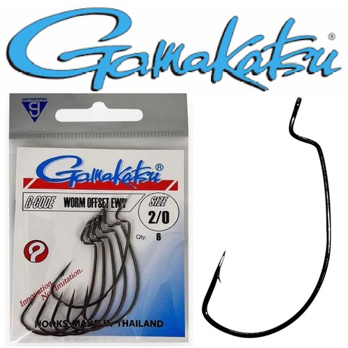 Gamakatsu worm offset - offset, hook