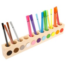 Holz Stifthalter Organizer