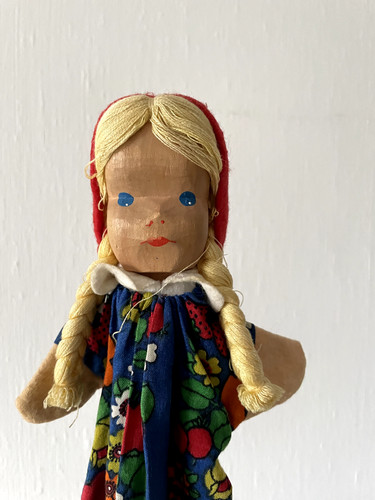 Hochwertige handpuppe - 70-er:,