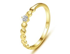 Damen Kinder Solitär Ring