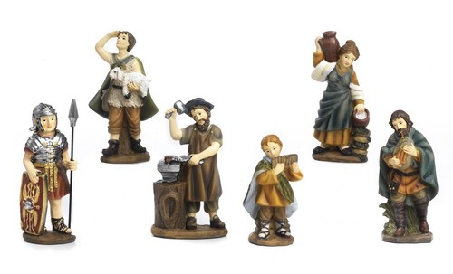 6er set krippenfiguren - 6er,