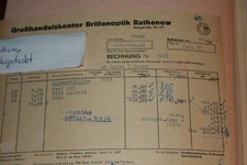 Kopfbogen rechnung historisch - rechnung,