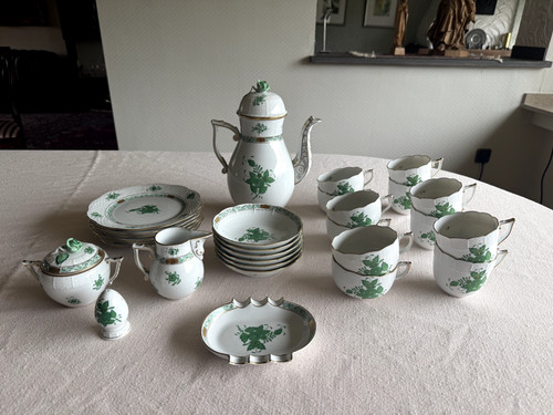 Herend apponyi grün kaffee - herend,