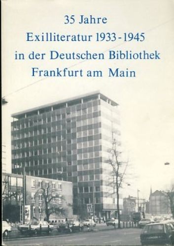 Jahre exilliteratur 1933 - exilliteratur,