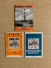 Deutschland Bildheft Berlin, Set mit 3 Heften, um 1933