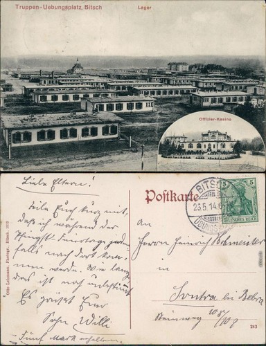 Ansichtskarte bitsch bitche - bitsch, 2