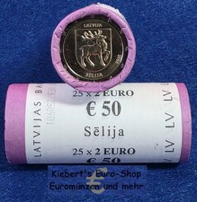 2 Euro Gedenkmünze Lettland 2025 - Selija