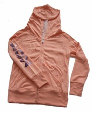 DAMEN SWEATJACKE LONGJACKE SWEATPULLOVER KAPUZEJACKE APRICOTE FOX 40 42 (L) NEU