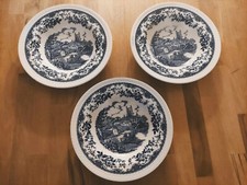 3 Suppenteller Old Englisch