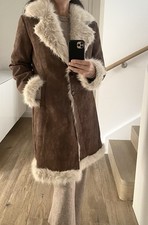 Mantel Fell braun Neu 38 M
