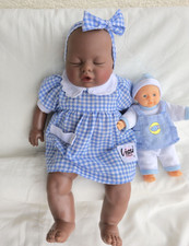 Lissi Bätz Puppe dunkel 33 cm