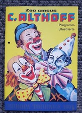 Althoff Circus Zirkus Programmheft von 1971