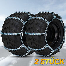 2x Schneeketten 25x10-12 für