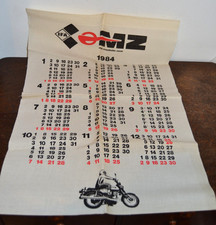 Seltener Wandbehang Kalender 1984 IFA Mobile DDR MZ Zschopau