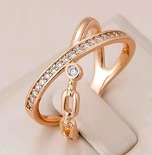 Luxus Ring 585er Rolled