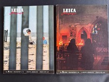 #K0052-2x Leica Fotografie Magazin 4 & 6 /1963