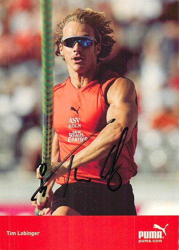 Tim lobinger autogrammkarte - lobinger,