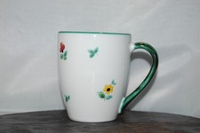 Kaffeebecher mittel 9 cm Streublumen Gmundner Keramik Lay