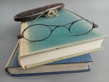 ANTIK Brille ohne Glas Gestell