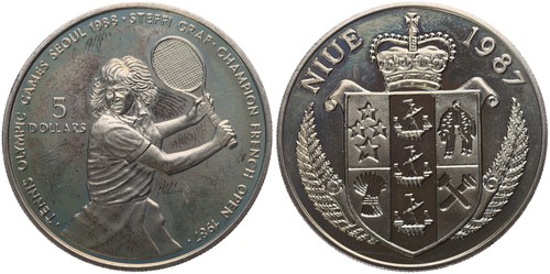 Niue dollars 1987 - dollars,