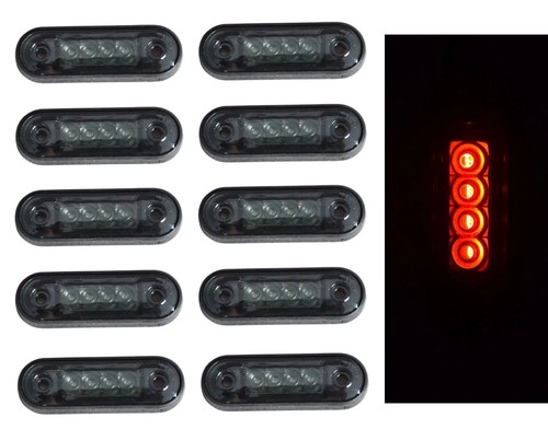 10x 24v led - 10x, rote