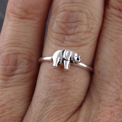 Kleiner elefant ring 925 - ring,