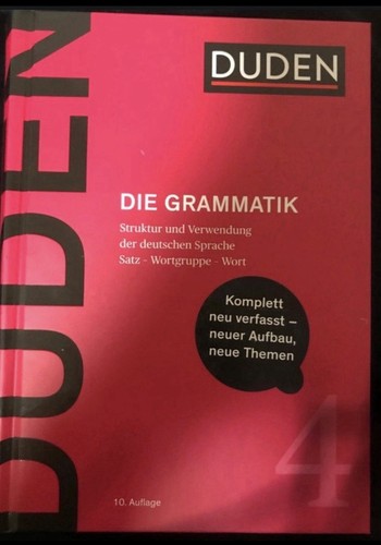 Duden die grammatik auflage - grammatik, 10.auflage