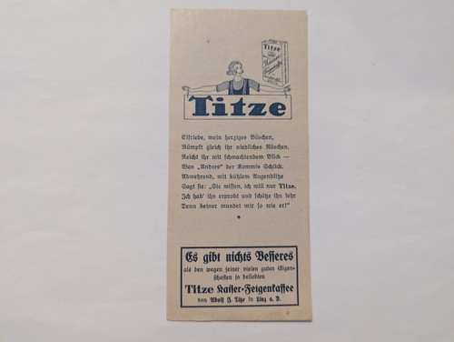 österreich werbezettel titze - werbezettel,