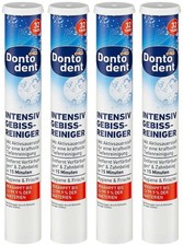 Gebissreiniger Tabs Zahnprothesenreiniger 4x 32 Stück Gebiss Reinigungstabletten
