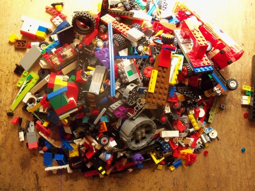 Lego bauteile gemischt - lego,