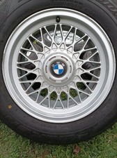 1182277 4×Original BMW E32 E38 Alufelgen  Sommerreifen BBS Styling5 8J×16H2 ET23