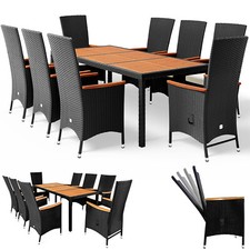 Casaria polyrattan sitzgruppe - polyrattan,
