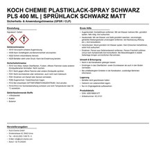 Koch Chemie Plastiklack-Spray